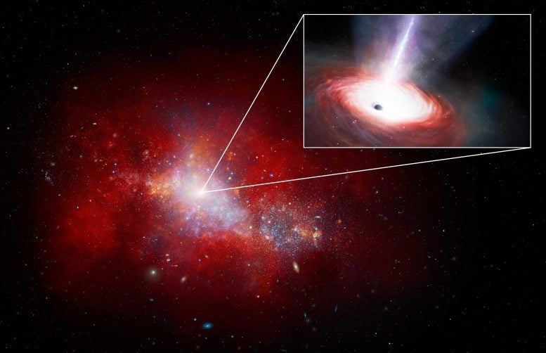 Fastest-Feeding Black Hole in Early Universe