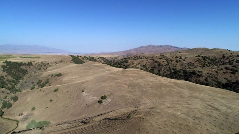 Drone Image of Tugunbulak Mountain