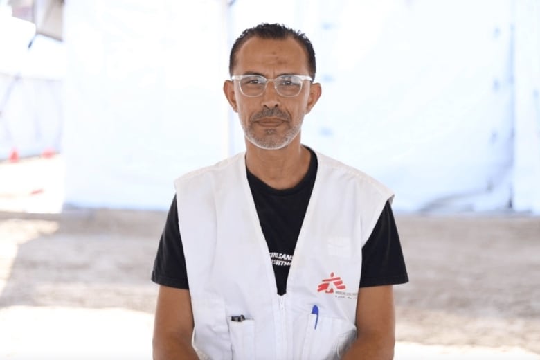 Dr. Mohamed Abu Mughaiseb is with Doctors Without Borders,  leading teams of medics and emergency care providers in three locations in the besieged territory.