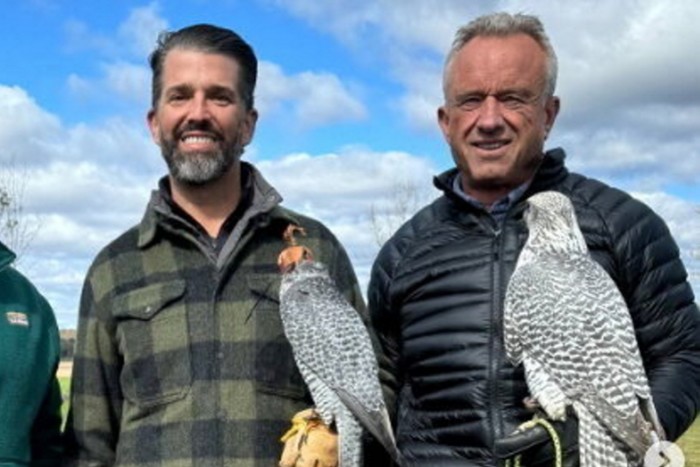 Don Jr and Robert F Kennedy Jr