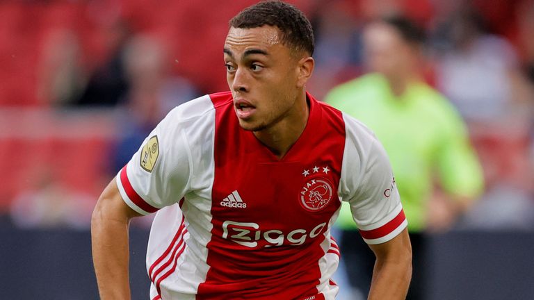 Ajax defender Sergino Dest is a target for Barcelona and Bayern Munich