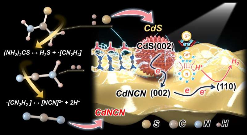 Atomic-level heterostructures for enhanced photocatalytic hydrogen evolution