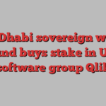 Abu Dhabi sovereign wealth fund buys stake in US software group Qlik