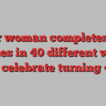 Ayr woman completes 40 paddles in 40 different waters to celebrate turning 40