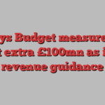 BT says Budget measures will cost it extra £100mn as it cuts revenue guidance