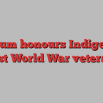 Belgium honours Indigenous First World War veterans