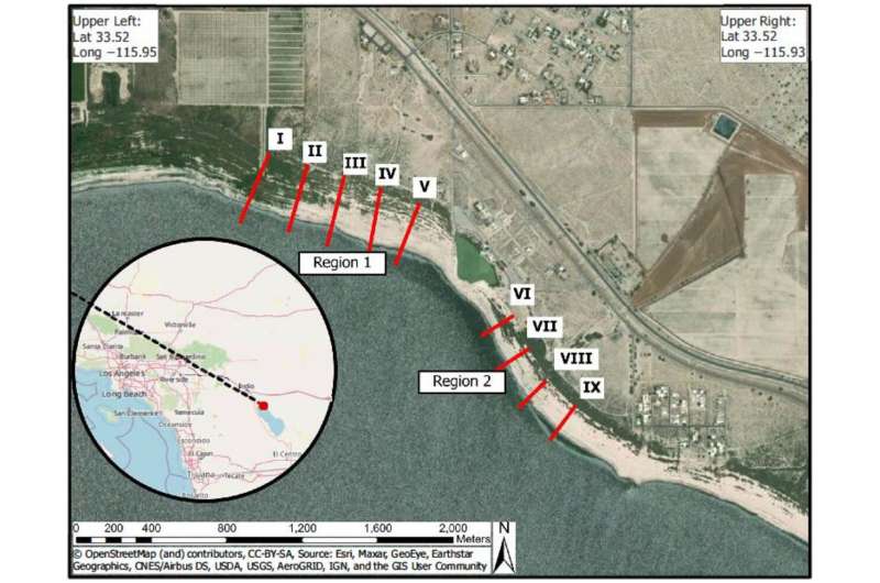 Salton Sea receding at greater rate according to balloon mapping study