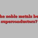 Can the noble metals become superconductors?