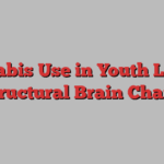 Cannabis Use in Youth Linked to Structural Brain Changes