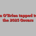 Conan O’Brien tapped to host the 2025 Oscars