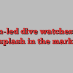 Design-led dive watches make a splash in the market