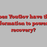 Does YouGov have the information to power a recovery?