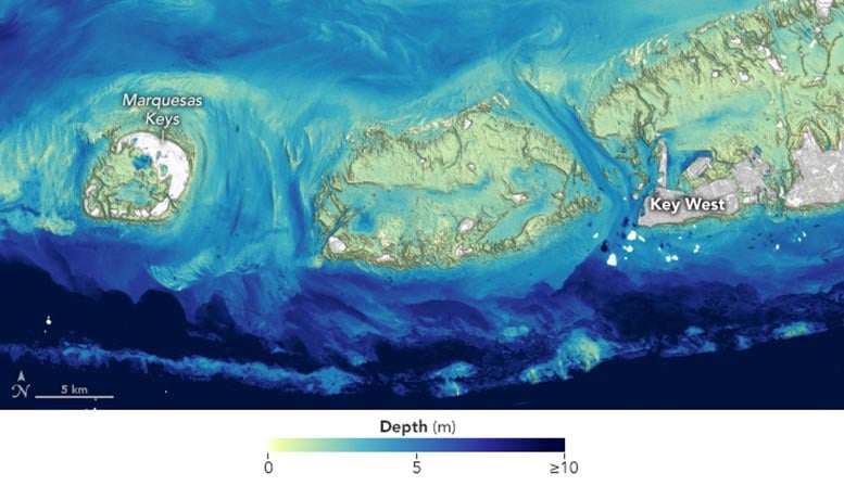 Key West Bathymetry 2024 Annotated