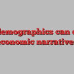 How demographics can distort economic narratives