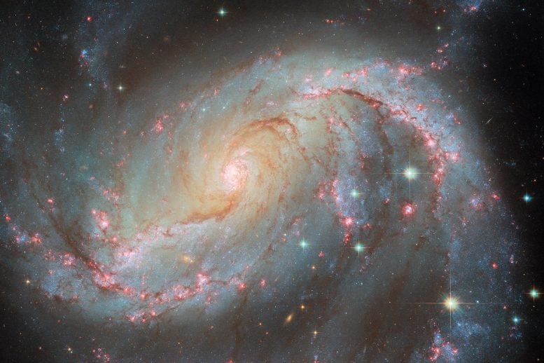 Spiral Galaxy NGC 1672