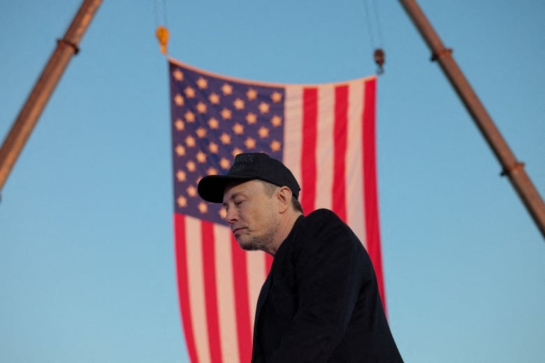 Tesla CEO and X owner Elon Musk is seen at a rally for Republican presidential nominee and former U.S. president Donald Trump.