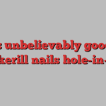 'It's unbelievably good!' | Cockerill nails hole-in-one