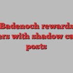 Kemi Badenoch rewards early backers with shadow cabinet posts