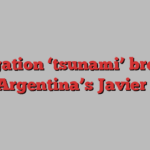 Litigation ‘tsunami’ breaks over Argentina’s Javier Milei