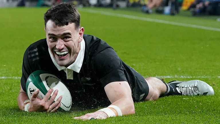 Will Jordan clinched a deserved victory for New Zealand with a late try