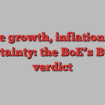 More growth, inflation and uncertainty: the BoE’s Budget verdict