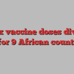 Mpox vaccine doses divvied up for 9 African countries