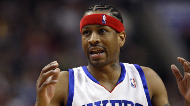 Former NBA star Allen Iverson squanderd all of his $230 million earnings. (AAP)