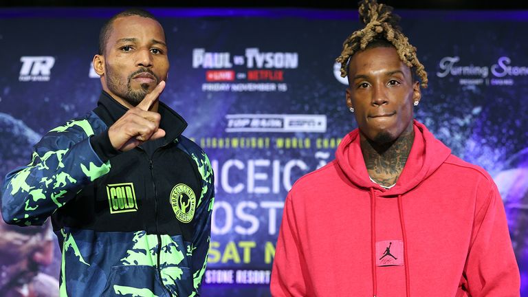 O'Shaquie Foster and Robson Conceicao ahead of their rematch (Photos: Mikey Williams/Top Rank)