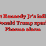 Robert Kennedy Jr’s influence over Donald Trump sparks Big Pharma alarm