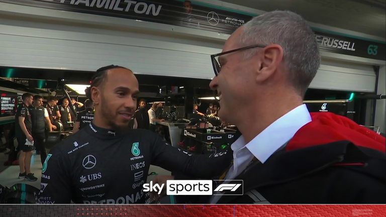 Lewis Hamilton joked with Formula One boss Stefano Domenicali that the drivers should have been allowed to go out for qualifying in Brazil, with the session postponed because of torrential rain.