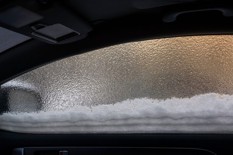 Frost Car Window