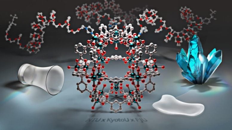 New Phase-Transformable Porous Materials