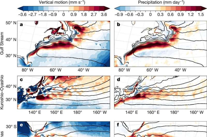 Study suggests western boundary currents have bigger impact on local climate variability than previously thought