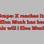 TechScape: X reaches its final form: Elon Musk has bent it to his will | Elon Musk