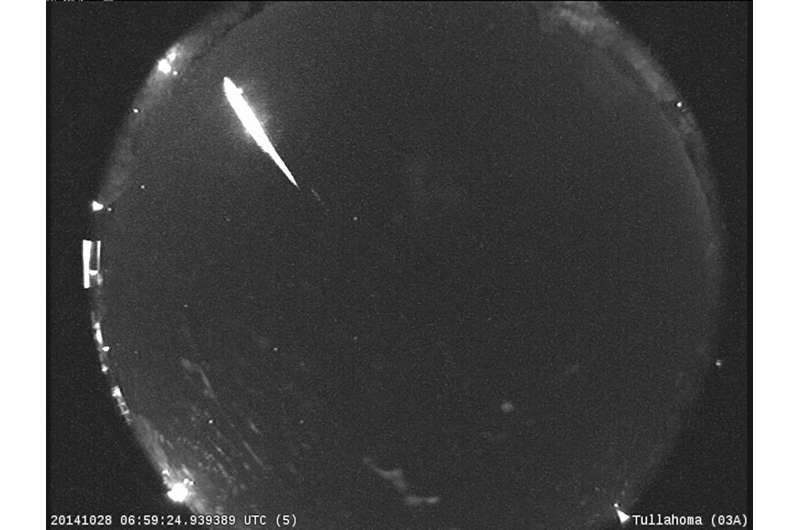 The Taurid meteor showers peak a week apart in November