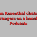 Tom Rosenthal chats to strangers on a bench | Podcasts