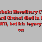 Tseshaht Hereditary Chief Edward Clutesi died in battle in WWII, but his legacy lives on