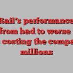 Via Rail’s performance has gone from bad to worse — and it’s costing the company millions