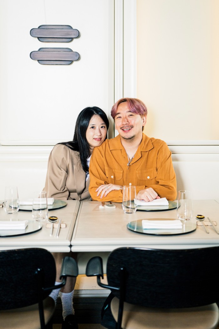 Ellia Park and Junghyun “JP” Park in Naro, their most recent New York opening