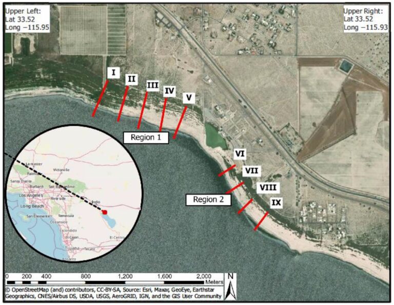 California’s Salton Sea receding at greater rate according to balloon mapping study