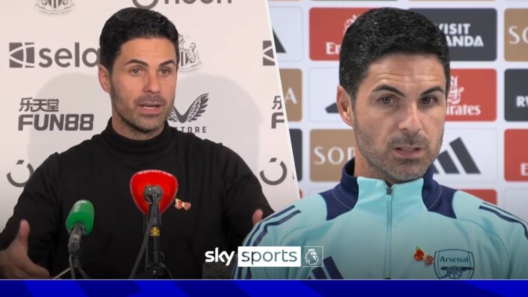 'They try their best…' | Arteta's awkward response as he relives Newcastle VAR rant